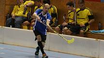 Finále Floorball Games 2014: Žraloci Příbram - Okříšky-Kněžice.