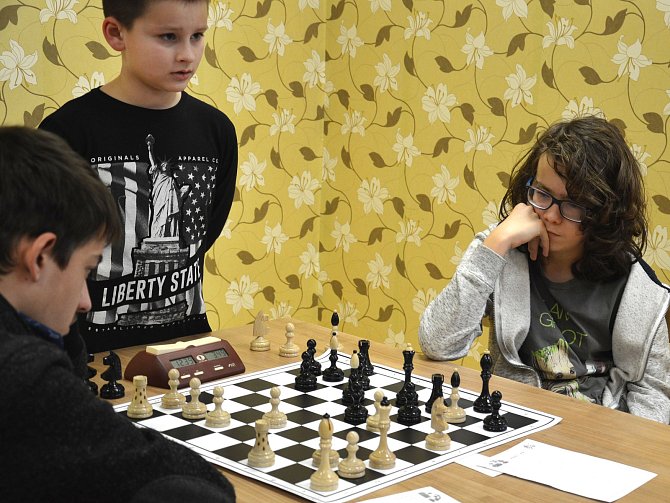 Otevřený přebor městyse Jince v šachu mládeže.