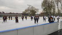 Trénink HC Sparta Praha v Dobříši.