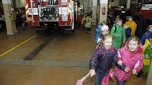 V rámci Dne hasičů a záchranářů mohla veřejnost navštívit hasičskou základnu v Příbrami.