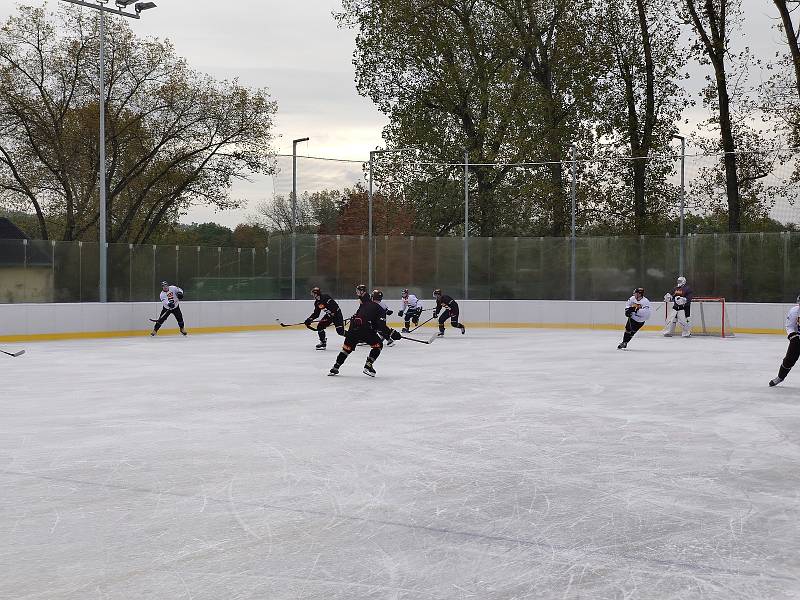 Trénink HC Sparta Praha v Dobříši.