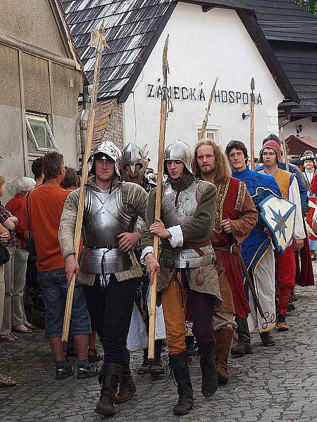 Den s českou královnou přilákal v sobotu do Rožmitálu obrovské množství lidí.