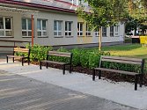 Nové lavičky i odpadkové koše v Rožmitále pod Třemšínem.