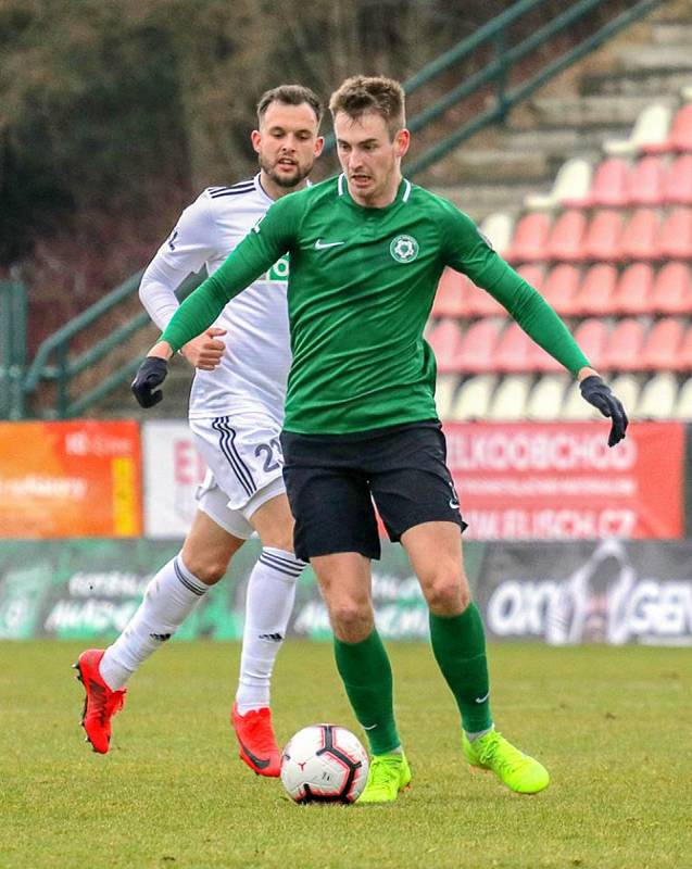 Zápas 23. kola FORTUNA:LIGY 1. FK Příbram - MFK Karviná 2:1 (1:0).