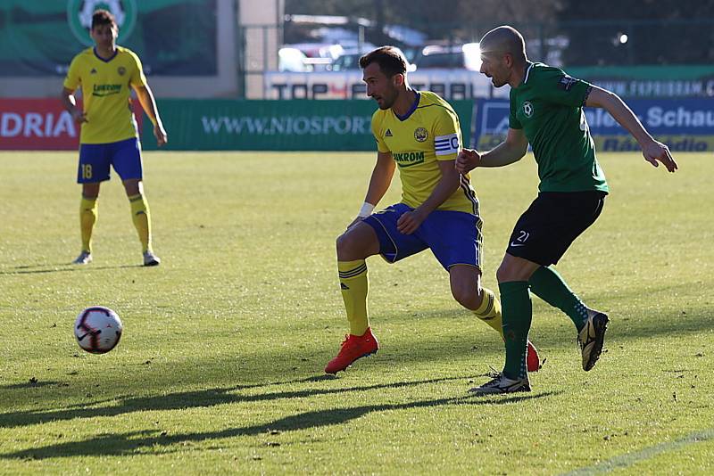 Utkání 21. kola FORTUNA:LIGY 1. FK Příbram - Fastav Zlín 3:2 (1:1).