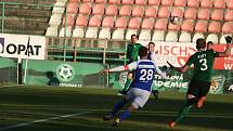 Utkání 10. kola FORTUNA:LIGY 1. FK Příbram - Mladá Boleslav 3:0 (1:0).