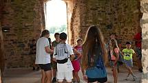 Hrad Krakovec je v létě v obležení turistů. Návštěvnost je srovnatelná s tou loňskou, kdy byla rekordní.
