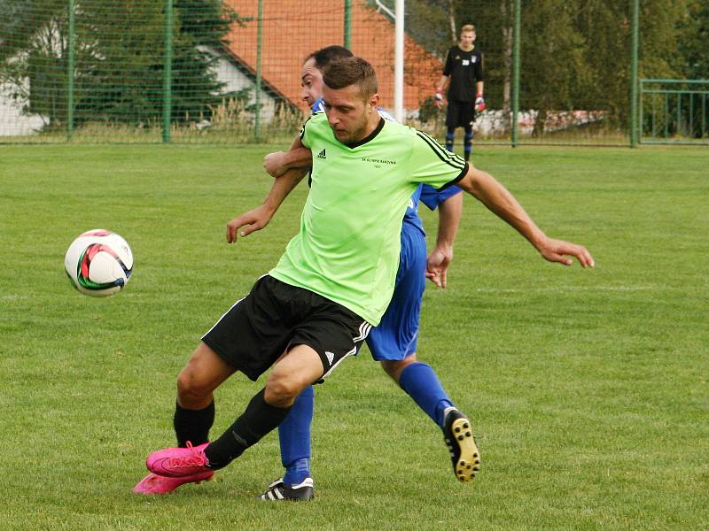 Fotbalisté Olympie Rakovník porazili ve 3. kole okresního přeboru Městečko 2:1.