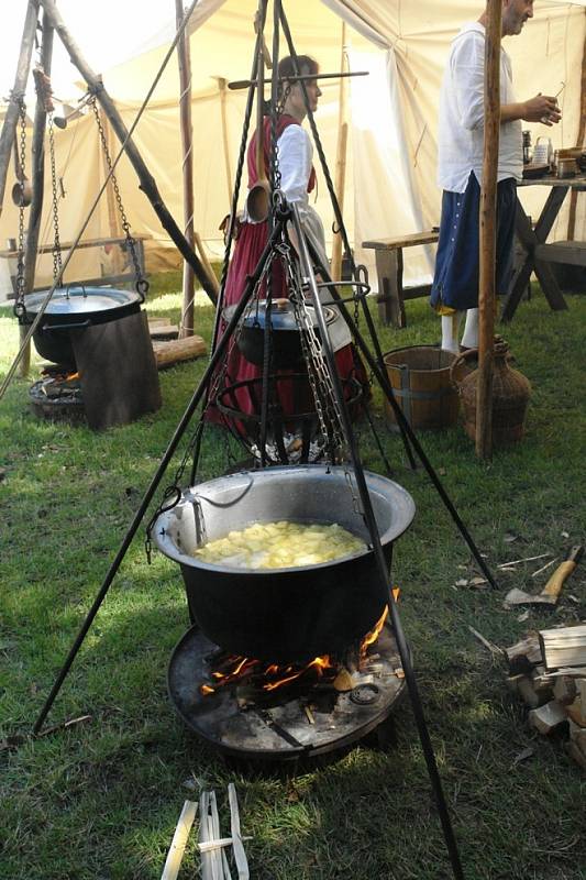 Obsazení Křivoklátu švédským historickým vojskem se nakonec obešlo bez boje.