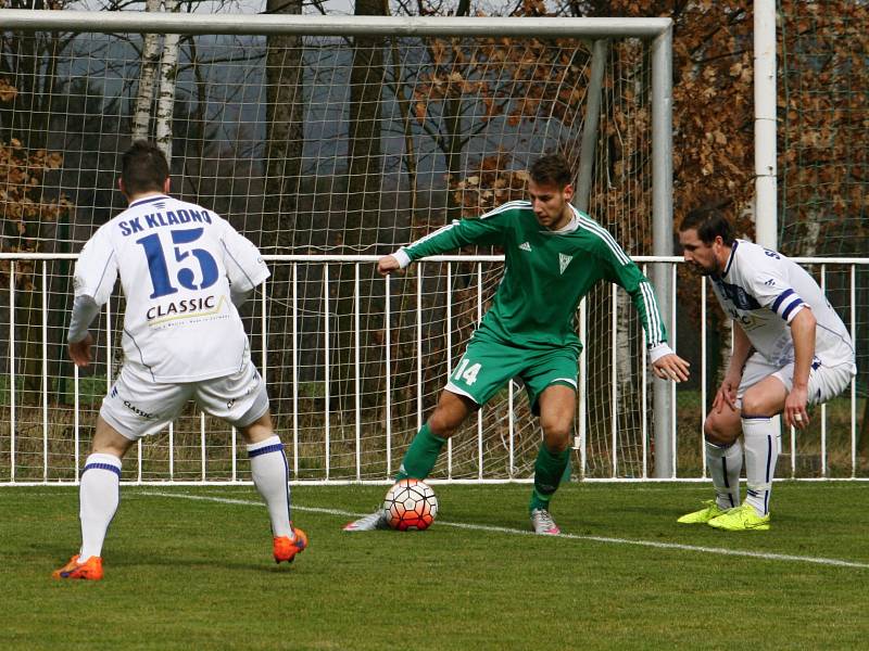 Tatran Rakovník porazil SK Kladno, divize jaro 2016