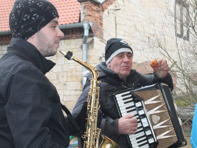 Masopustní průvod v Krušovicích