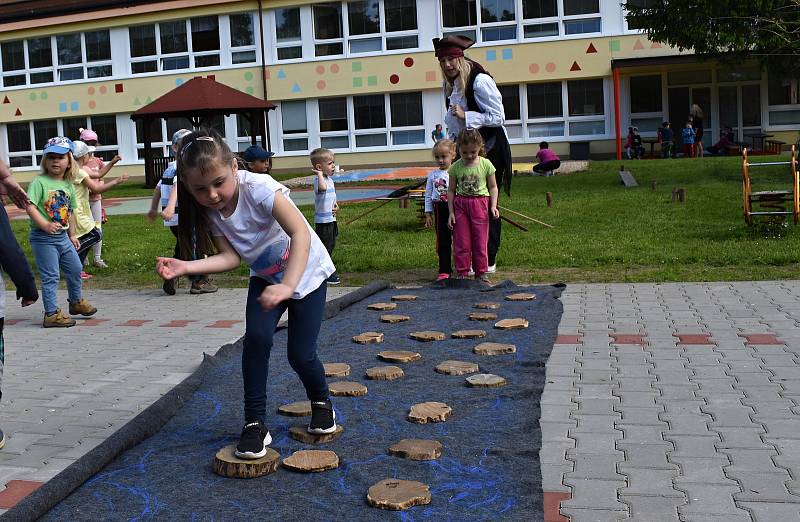 Pirátský den v Mateřské škole Klicperova v Rakovníku.