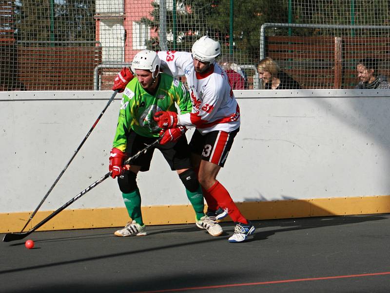 Rakovničtí hokejbalisté v dalším kole extraligy prohráli se Sudoměřicemi 2:5.