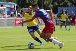 ČFL: SK Rakovník (ve žlutém) - Viktoria Plzeň B