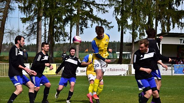 Okresní přebor Rakovnicka: Tatran B porazil Zavidov B 4:3 na penalty.
