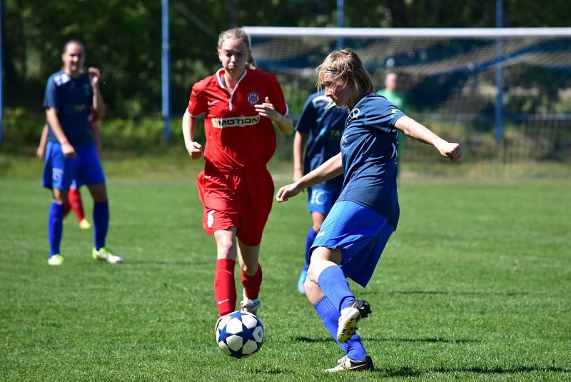 Fotbalistky FK Rakovník porazily v nadstavbové části II. ligy žen Brno 6:3.