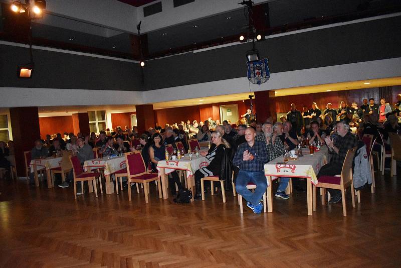 Dvorana slávy rakovnického bigbítu v Kulturním centru Rakovník.