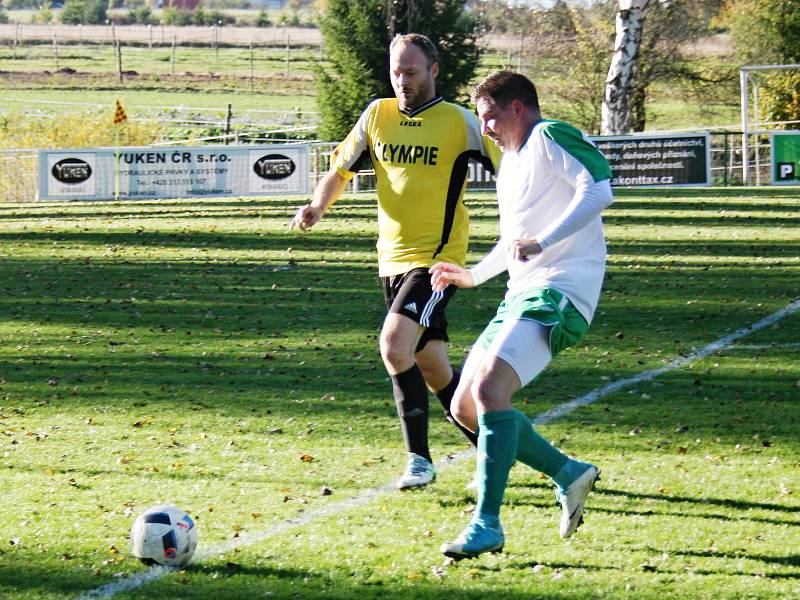 Ve šlágru 8. kola okresního přeboru zdolaly Hředle rakovnickou Olympii 5:3.