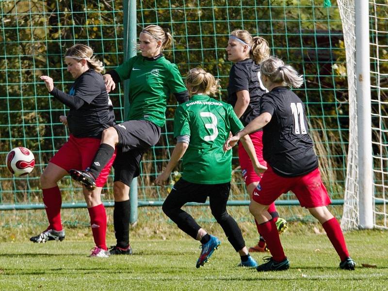 Fotbalistky Lvic z Pavlíkova zdolaly Vědomice 3:1.