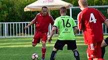 Fotbalisté Nového Strašecí zdolali Rejšice 3:0.