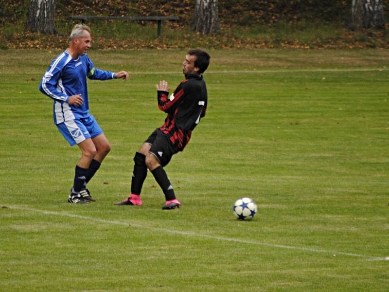 Sokol Pustověty - Baník Lubná 2:1 (2:1) - III. třída - podzim 2015