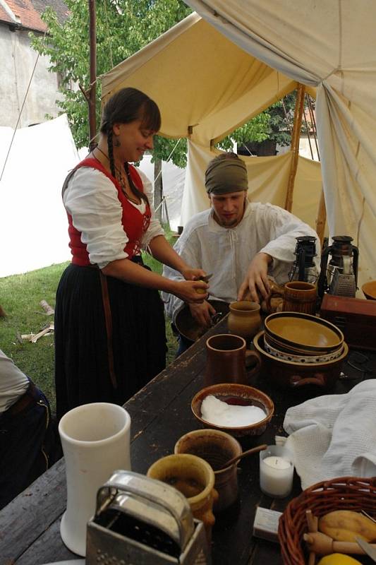 Obsazení Křivoklátu švédským historickým vojskem se nakonec obešlo bez boje.