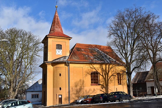 Lubenský kostel sv. Jiří.