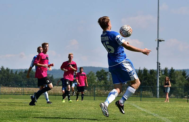 Přátelské utkání: Tatran Rakovník - FK Králův Dvůr.