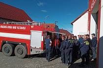 Od pátku do neděle probíhala praktická část základního školení členů jednotek sboru dobrovolných hasičů obcí.