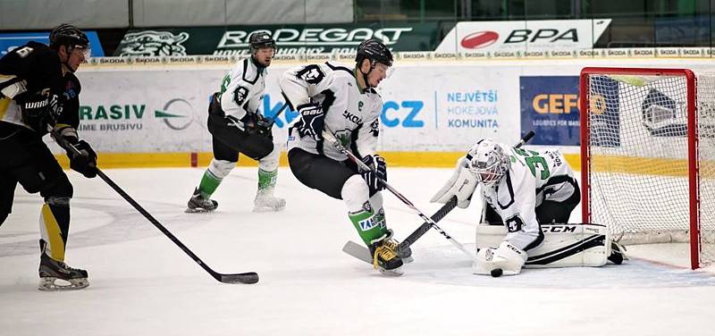 Hokejisté HC Rakovník vyhráli v Mladé Boleslavi 5:4 po samostatných nájezdech.