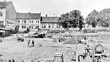 Výstavba Masarykovy obchodní akademie, 20. léta.