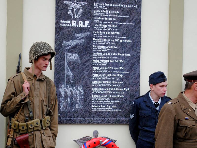 Den válečných veteránů na Husově náměstí v Rakovníku 2016