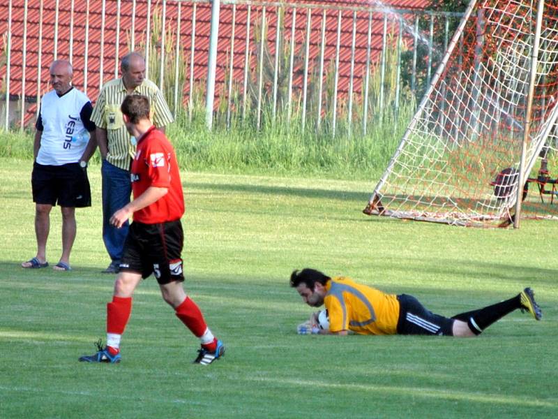 Sparta Lužná zdolala FK Hředle, OP Rakovnicka