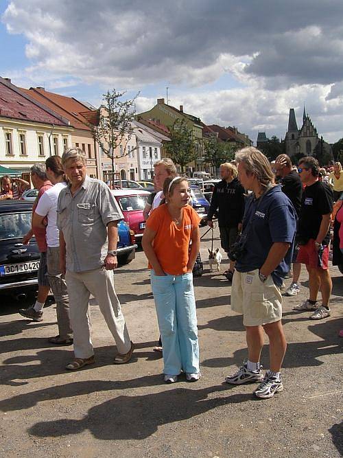 Sraz Mini Cooperů v Rakovníku