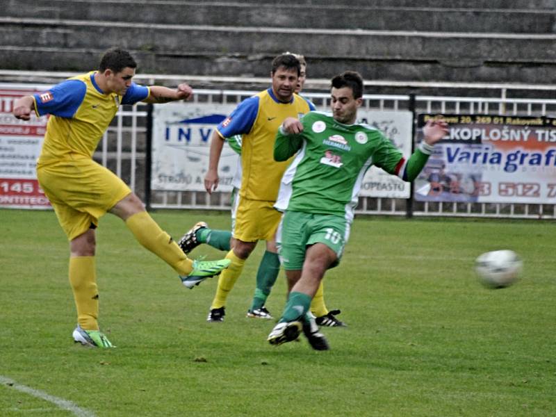 SK Rakovník remizoval se Sedlčany 1:1, KP 2014