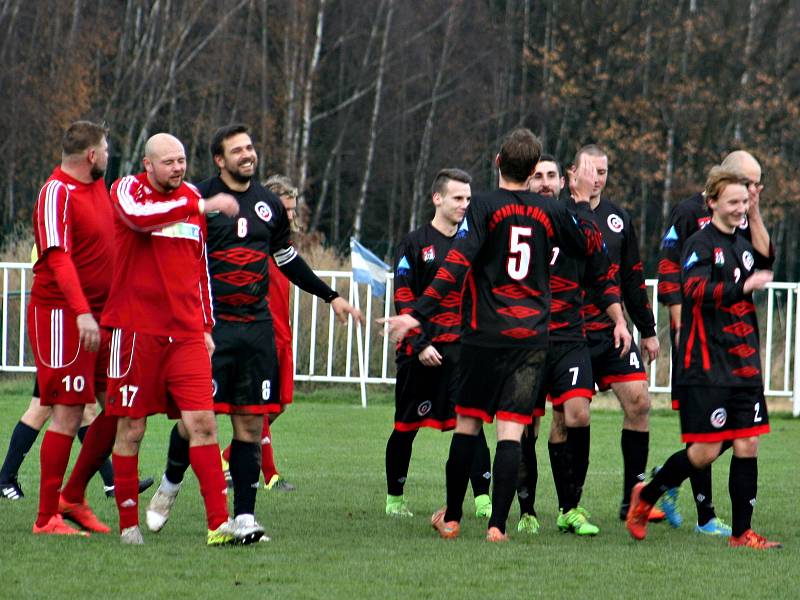 Fotbalisté Nového Strašecí v závěrečném podzimním kole prohráli s Příbramí 0:6.