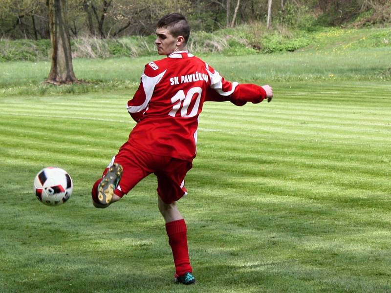 Pavlíkovští prohráli další utkání, tentokrát v Pustovětech 0:3.