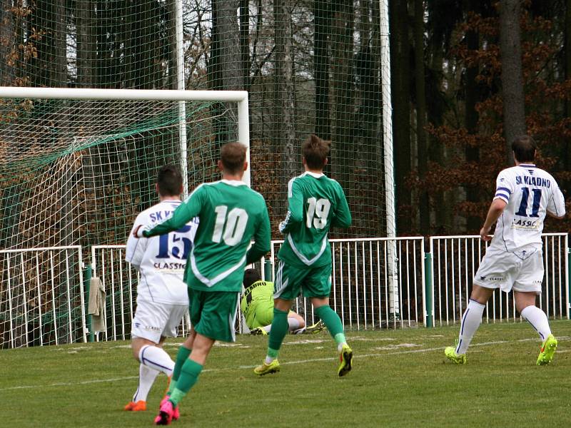 Tatran Rakovník porazil SK Kladno, divize jaro 2016