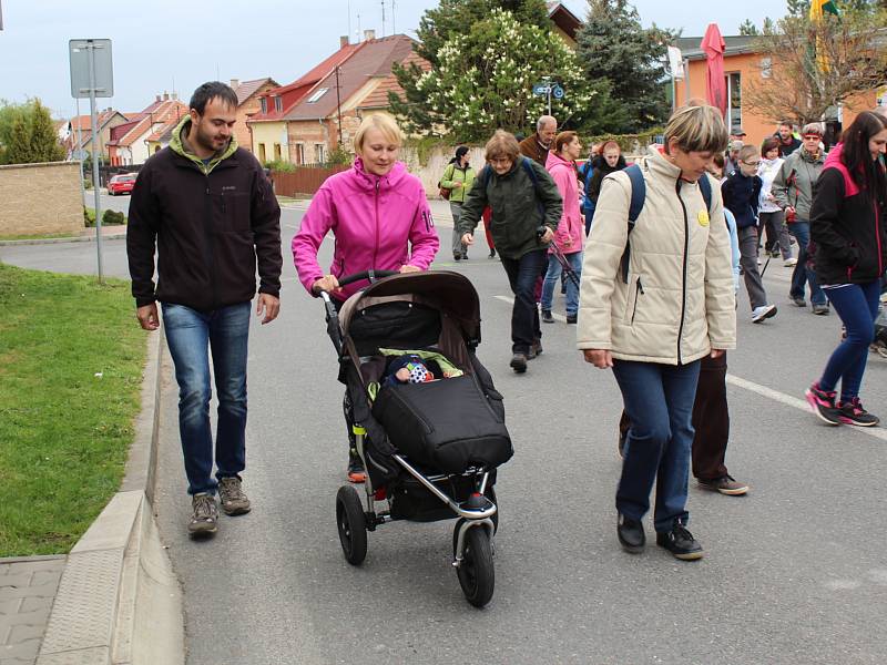 Trasy Lišanské šlapky zdolalo letos asi 300 lidí.