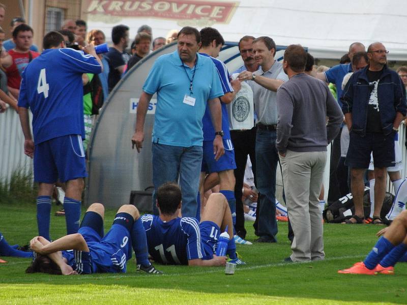 Nové Strašecí vyřadilo na pokutové kopy Kladno z Poháru České pošty