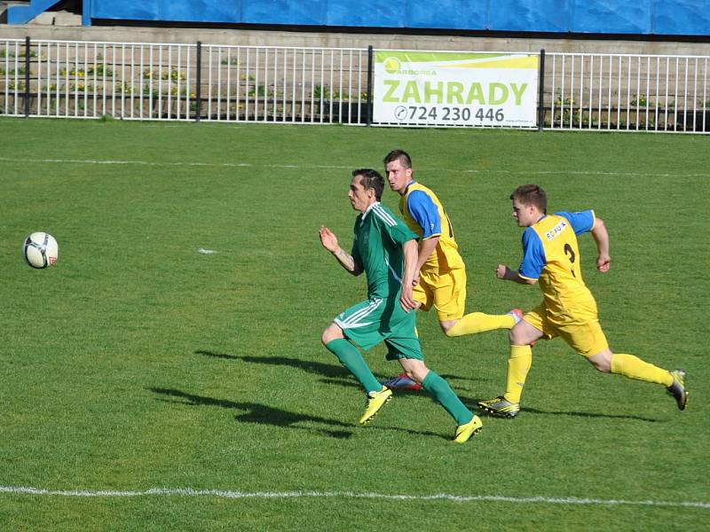 SK Rakovník předvedl proti Semicím pěkný fotbal