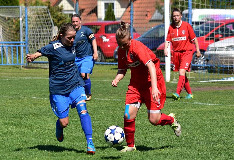 Fotbalistky FK Rakovník porazily v nadstavbové části II. ligy žen Brno 6:3.