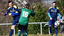 Fotbalisté Olešné si poradili s Rynholcem, který zdolali 1:0.