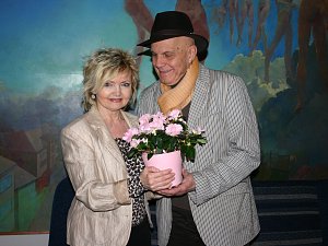 Eva Hrušková a Jan Přeučil v rakovnickém divadle