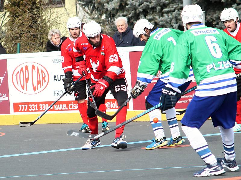 Hokejbalisté HBC Rakovník v prvním jarním kole extraligy nestačili na Plzeň, které podlehli 1:2.