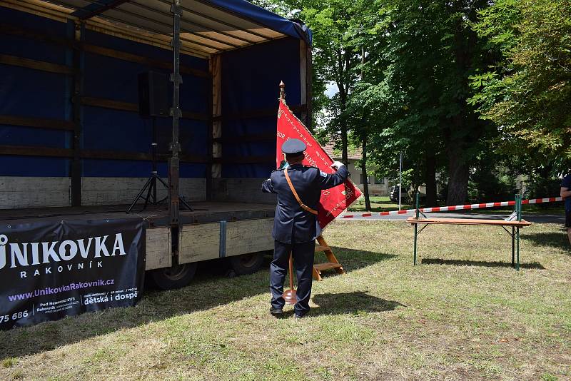 Oslavy výročí 170 let od zakoupení hasičské stříkačky a 140 let od založení Sboru dobrovolných hasičů Kněževes.