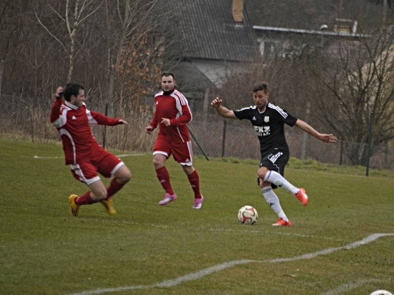 Zavidov ve svém druhém jarním vystoupení prohrál s týmem Zbuzany 2:3 (0:1)