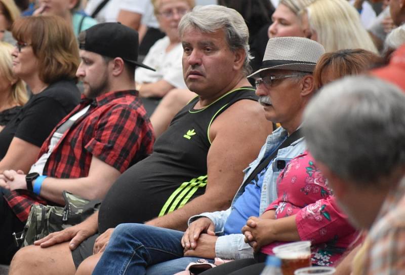 Koncert legendární rockové skupiny Olympic si přišlo do Letního kina v Rakovníku poslechnout šest set Rakovničanů.