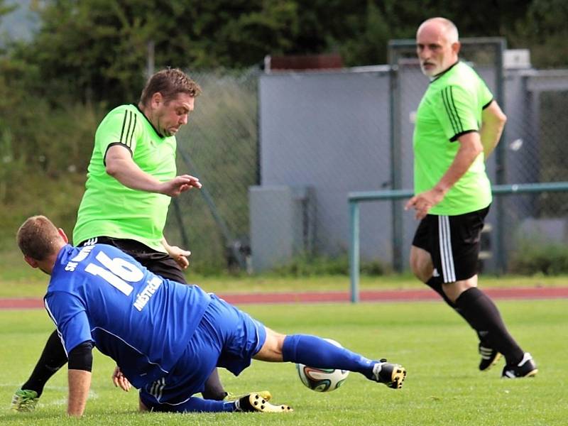 Olympie zdolala ve šlágru 3. kola okresního přeboru Městečko 2:1.