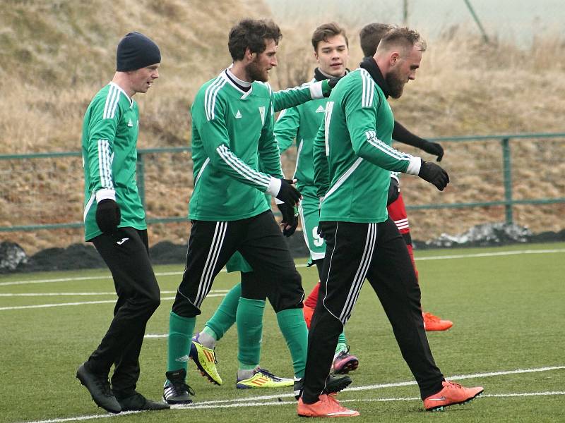 Rakovnický Tatran si v přípravném duelu poradil s Libušínem 5:0.